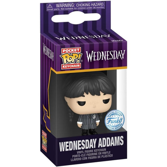 Funko POP! keychain Miércoles Addams Serie Netflix