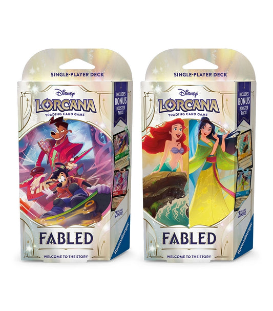Mazos de Inicio Fabled Disney Lorcana