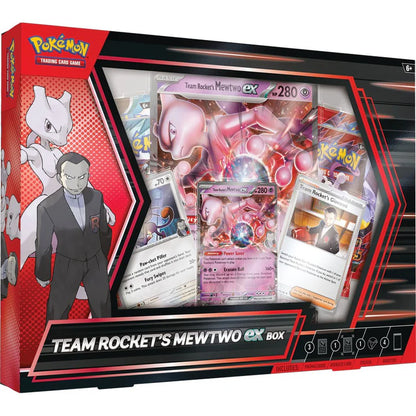 Caja Team Rocket's Mewtwo EX Pokemon