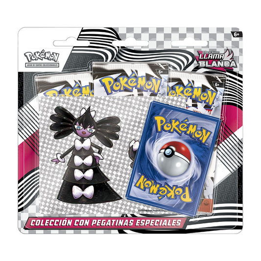 Tech Sticker Llama Blanca Pokemon