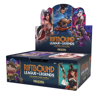 BOOSTER PACKS  LOL TCG ORIGINS  DISPLAY