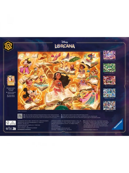 Puzzle 1000 Piezas Disney Lorcana Ravensburger + Carta Promocional Mickey