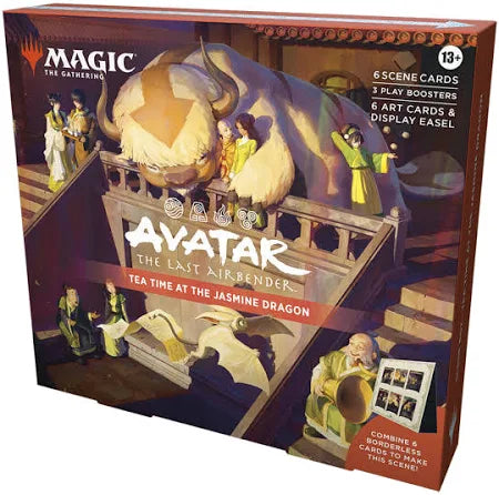 Magic Avatar The Last Airbender – Scene Box “Tea Time at the Jasmine Dragón”