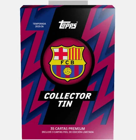 Topps FC Barcelona Collector Tin 2025/26