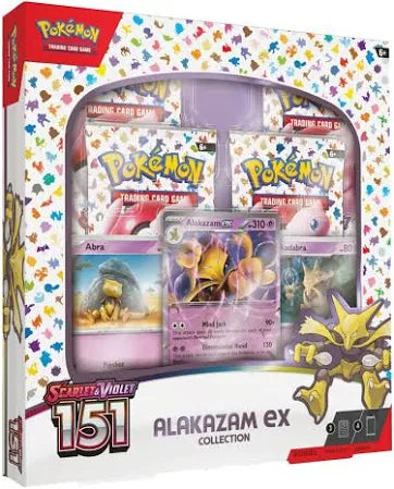Caja  Alakazam Scarlet & Violet 151  Pokemon TCG