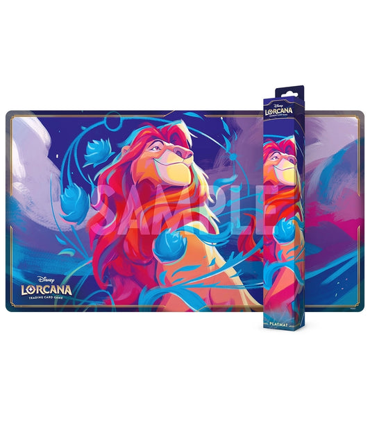 Tapete Mufasa Ruler of Pride Rock  Playmat Fabled Disney Lorcana