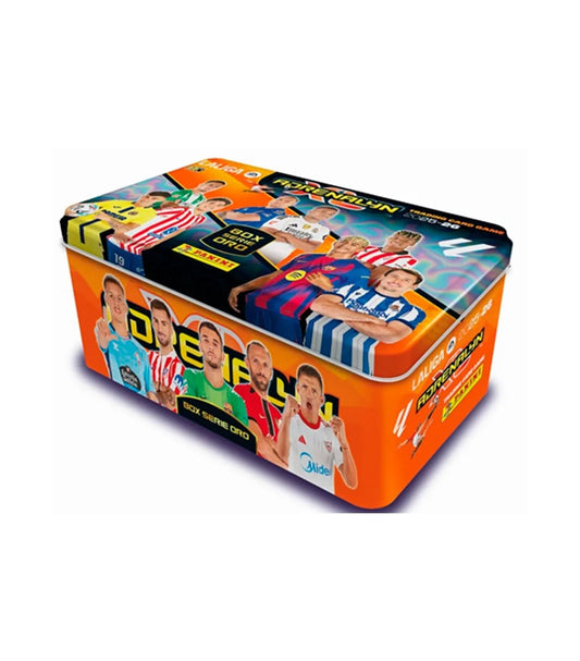 Tin Box Serie Oro Adrenalyn XL LaLiga 2025/26  Panini Cromos