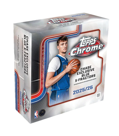 Topps 2025 NBA Chrome Mega Box