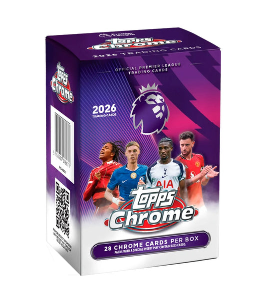 Value Box 2026 Topps Chrome Premier League Topps