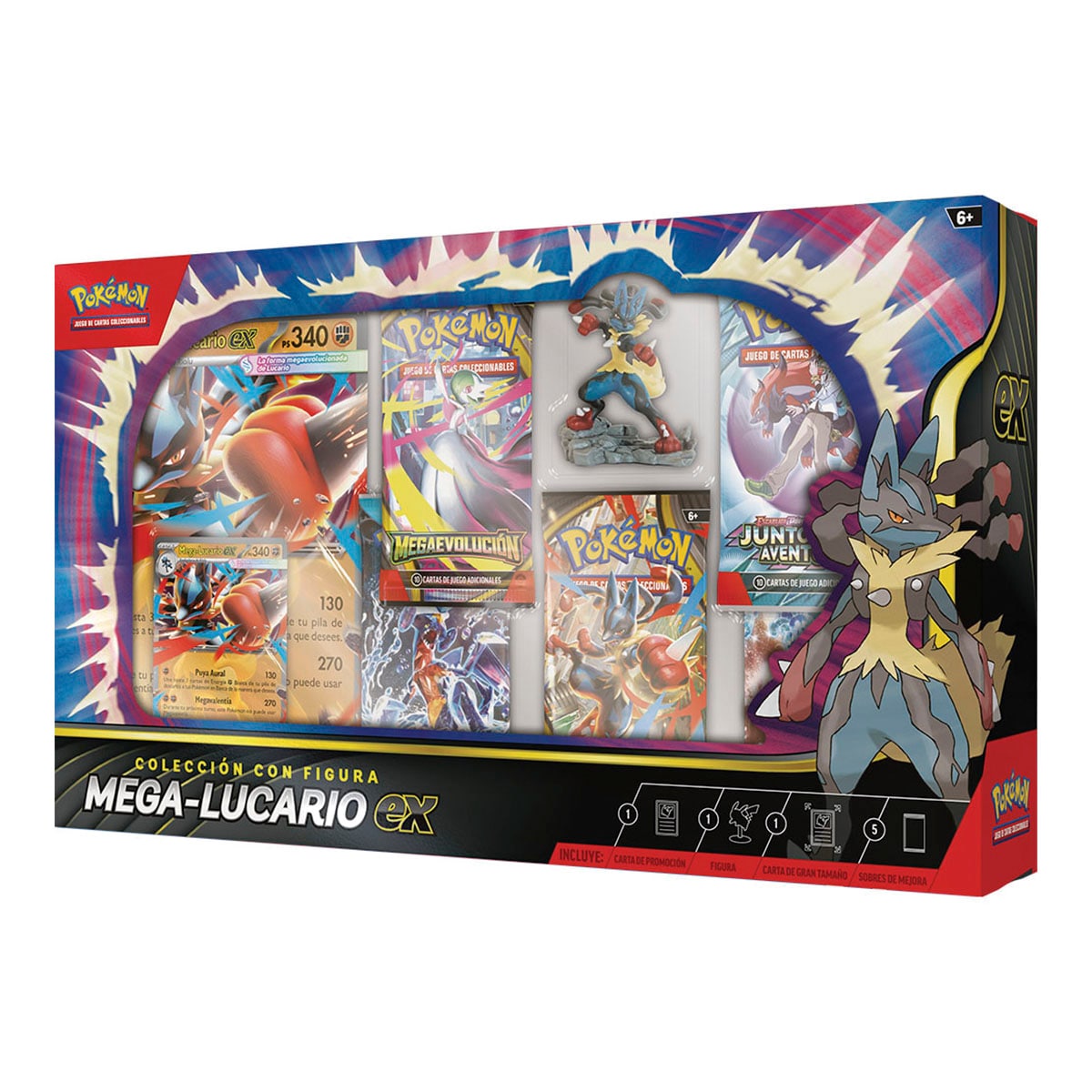 Caja Premium Mega Lucario Pokemon TCG